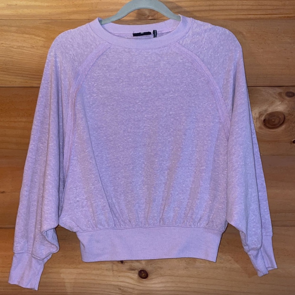 Light purple thin sweater